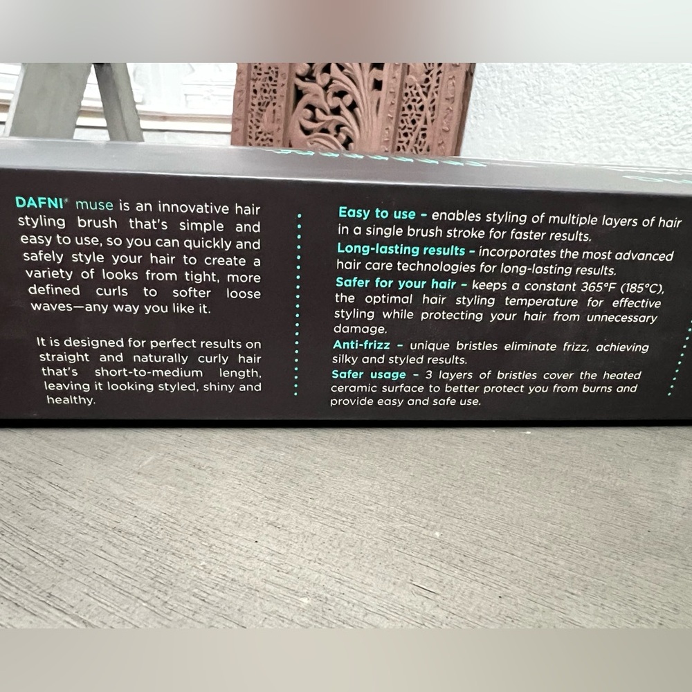 NWT DAFNI x Conair Muse Hair Styling Hot Brush - Picture 8 of 15